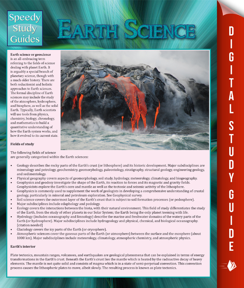 Earth Science (Speedy Study Guide) -  Speedy Publishing