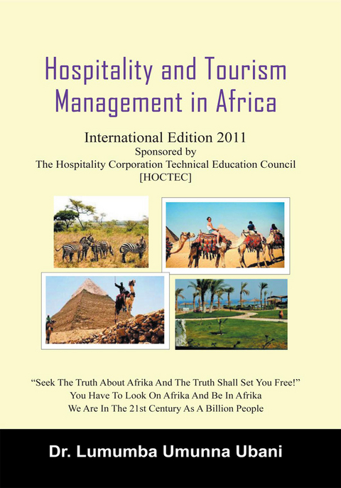 Hospitality and Tourism Management in Africa -  Dr. Lumumba Umunna Ubani