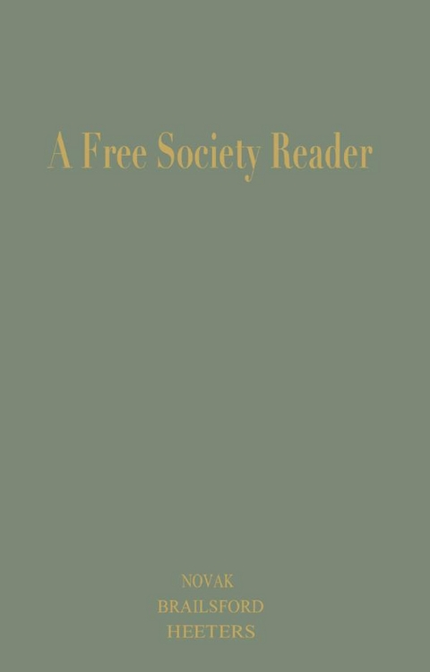 Free Society Reader - 