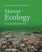 Marine Ecology -  Peter A. Henderson,  Martin R. Speight