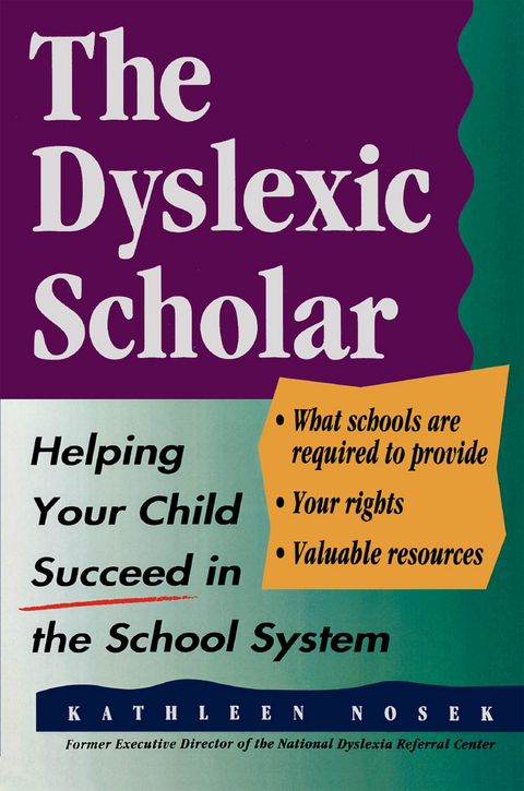 Dyslexic Scholar -  Kathleen Nosek