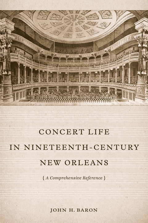 Concert Life in Nineteenth-Century New Orleans -  John H. Baron