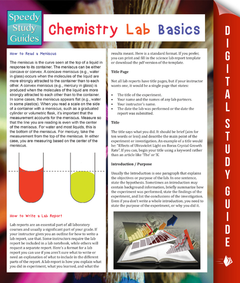 Chemistry Lab Basics (Speedy Study Guides) -  Speedy Publishing
