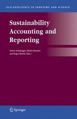 Sustainability Accounting and Reporting - 