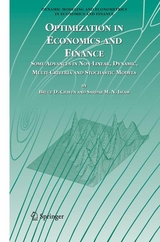 Optimization in Economics and Finance -  Bruce D. Craven,  Sardar M. N. Islam