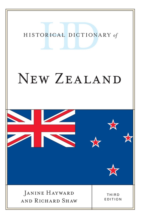 Historical Dictionary of New Zealand -  Janine Hayward,  Richard Shaw