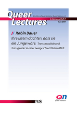 "Ihre Eltern dachten, dass sie ein Junge wäre." - Robin Bauer