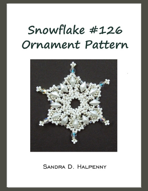 Snowflake #126 Ornament Pattern -  Sandra D Halpenny