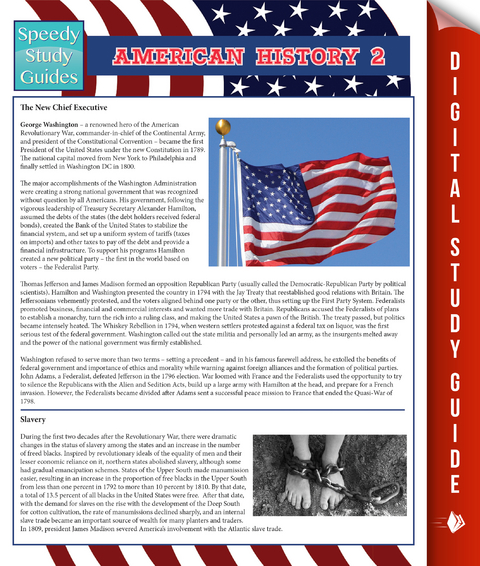 American History 2 (Speedy Study Guides) -  Speedy Publishing