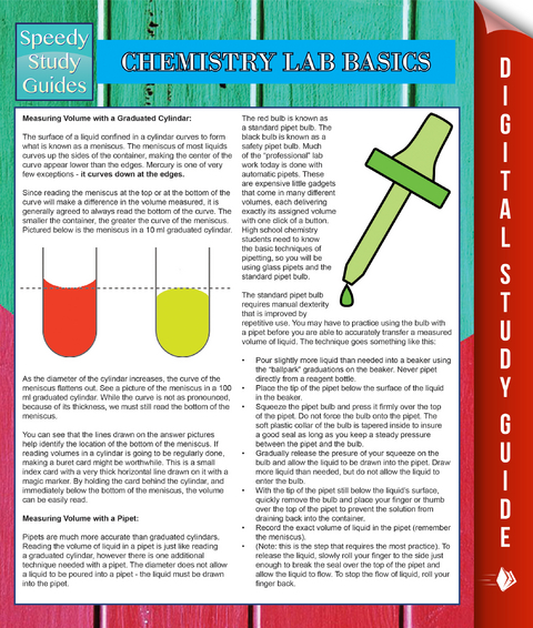 Chemistry Lab Basics (Speedy Study Guides) -  MDK Publishing