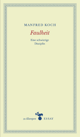 Faulheit - Manfred Koch