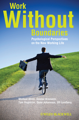 Work Without Boundaries - Michael Allvin, Gunnar Aronsson, Tom Hagström, Gunn Johansson, Ulf Lundberg