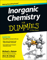 Inorganic Chemistry For Dummies -  Michael Matson,  Alvin W. Orbaek