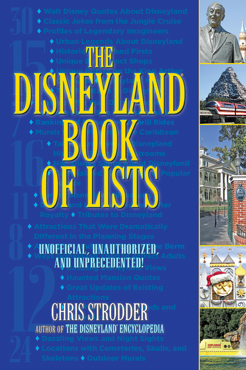 Disneyland Book of Lists -  Chris Strodder