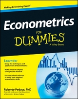 Econometrics For Dummies -  Roberto Pedace