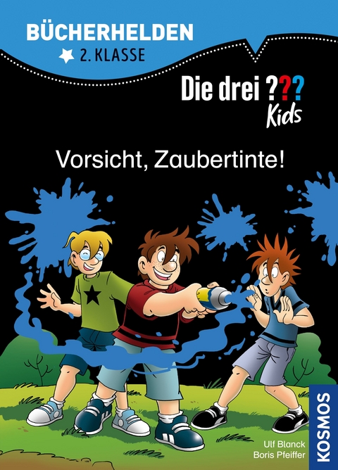 Die drei ??? Kids, Bücherhelden, Vorsicht, Zaubertinte! (drei Fragezeichen Kids) - Ulf Blanck, Boris Pfeiffer