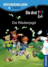 Die drei ??? Kids, Bücherhelden, Die Räuberjagd (drei Fragezeichen Kids) - Ulf Blanck, Boris Pfeiffer