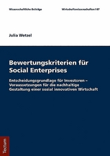 Bewertungskriterien von Social Enterprises -  Julia Wetzel