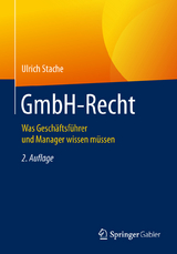 GmbH-Recht -  Ulrich Stache