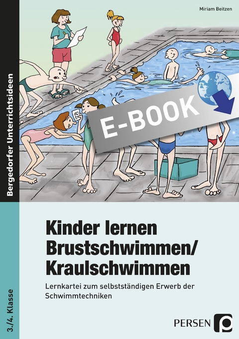 Kinder lernen Brustschwimmen - Miriam Beitzen