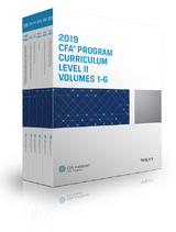 CFA Program Curriculum 2019 Level II Volumes 1-6 Box Set -  CFA Institute