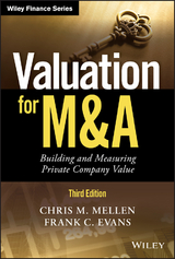 Valuation for M&A -  Frank C. Evans,  Chris M. Mellen