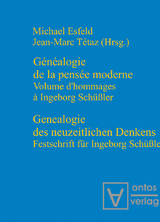 Genealogie des neuzeitlichen Denkens / Généalogie de la pensée moderne - 