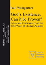 God´s Existence. Can it be Proven? - Paul Weingartner