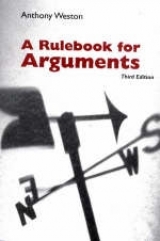 A Rulebook for Arguments - Weston, Anthony