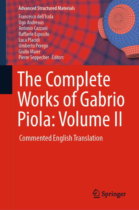 The Complete Works of Gabrio Piola: Volume II - 