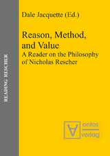 Reason, Method, and Value - 