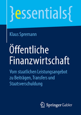 Öffentliche Finanzwirtschaft - Klaus Spremann