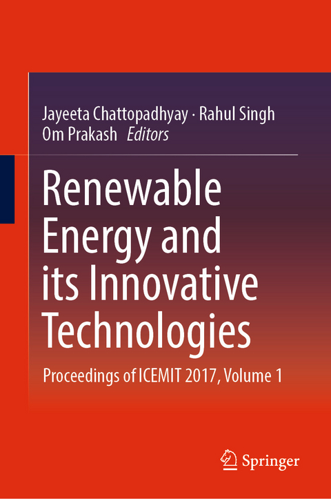 Renewable Energy and its Innovative Technologies - 