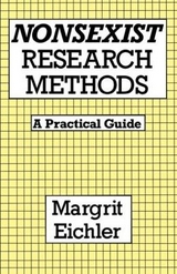 Nonsexist Research Methods - Eichler, Margrit
