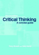 Critical Thinking - Bowell, Tracey; Kemp, Gary