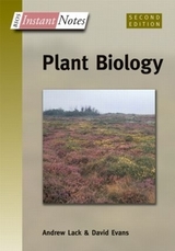 BIOS Instant Notes in Plant Biology - Lack, Andrew; Evans, David