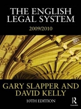 The English Legal System - Kelly, David