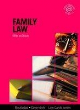 Family Lawcards 5/e - Routledge