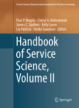 Handbook of Service Science, Volume II - 