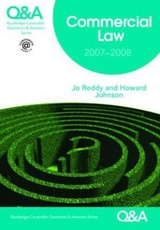 Q&A Commercial Law 2007-2008 - Reddy, Jo; Johnson, Howard