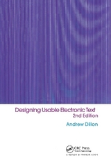 Designing Usable Electronic Text - Dillon, Andrew