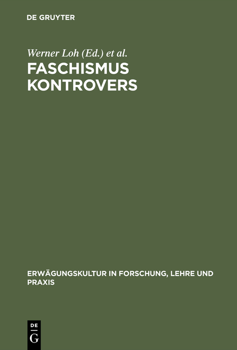 Faschismus kontrovers - 