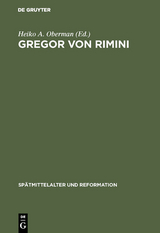 Gregor von Rimini - 