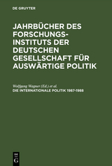 Die Internationale Politik 1987–1988 - 