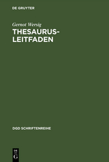 Thesaurus-Leitfaden - Gernot Wersig