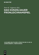 Das Künzelsauer Fronleichnamspiel - 