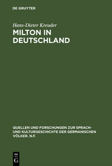 Milton in Deutschland - Hans-Dieter Kreuder