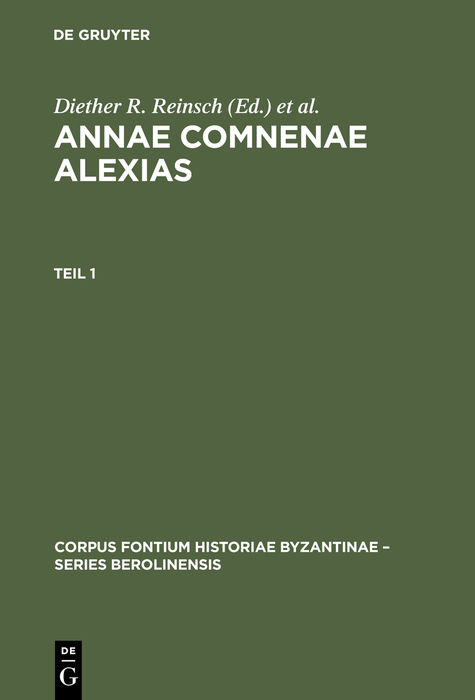 Annae Comnenae Alexias - 