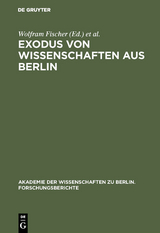 Exodus von Wissenschaften aus Berlin - 