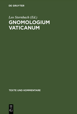 Gnomologium Vaticanum - 